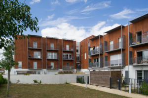 Logements groupés, Clisson, labellisés par la Maison passive France.