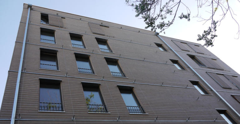 façade immeuble Osica 17 logements Passifs Montreuil