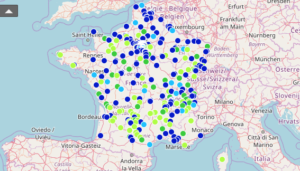 Carte réseaux de chaleur France